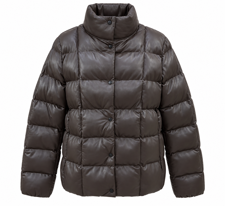 Richmond Leather Down Jacket