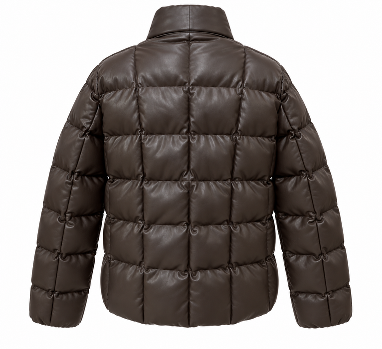 Richmond Leather Down Jacket